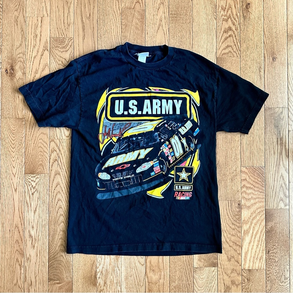 Vintage NASCAR US Army Shirt- 01 Joe Nemechek